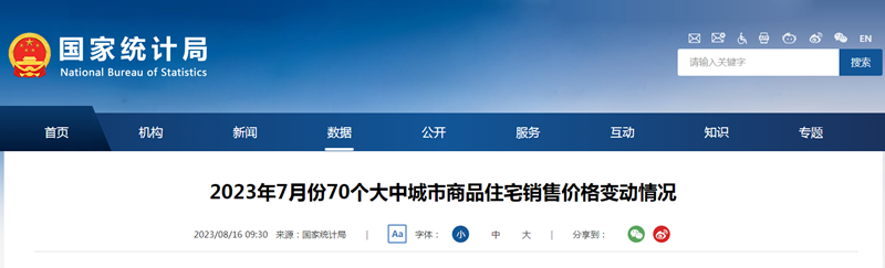 2023年7月西安房價走勢西安新房環比上漲5%
